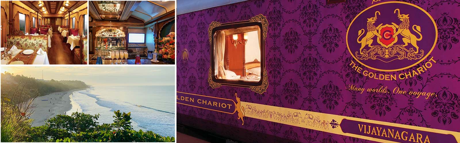 Jewels of South with Golden Chariot Luxury Train